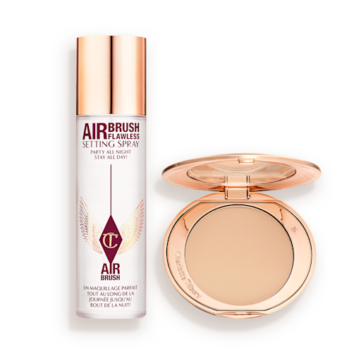 AIRBRUSH FLAWLESS FINISH & SET DUO: kit para el cutis
