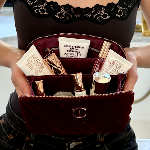 BOLSA DE MAQUILLAJE DE LOS SUEÑOS MEDIANA