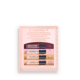 COLECCIÓN DE FRAGANCIAS DE EMOCIONES DE CHARLOTTE: SET DE DESCUBRIMIENTO DE 4 X 2 ML