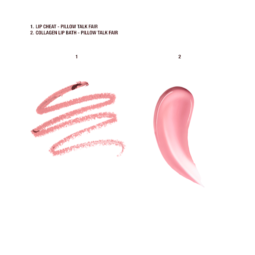 DÚO DE LABIOS BRILLANTES PILLOW TALK MINI PILLOW TALK Fair