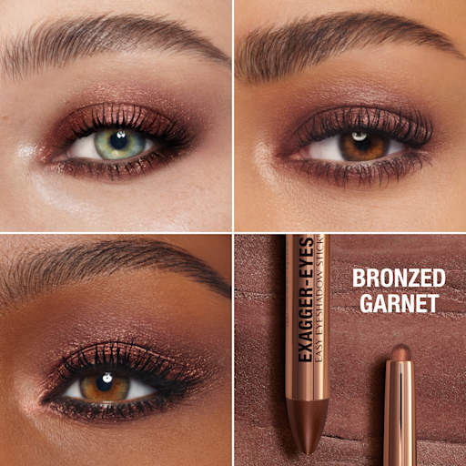 Exagger-Eyes EASY Sombras De Ojos STICK BRONZED GARNET