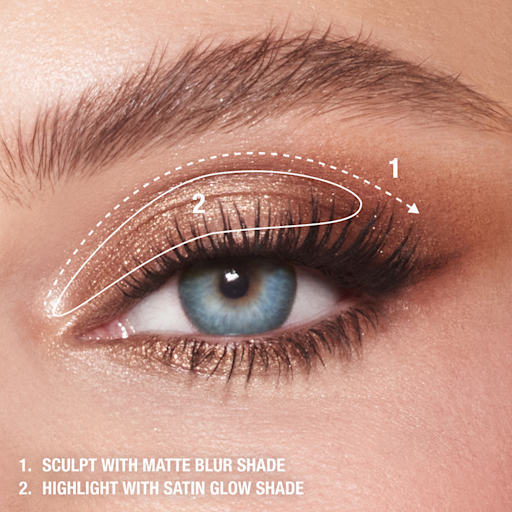 Exagger-Eyes EASY Sombras De Ojos STICK SATIN DIAMONDS