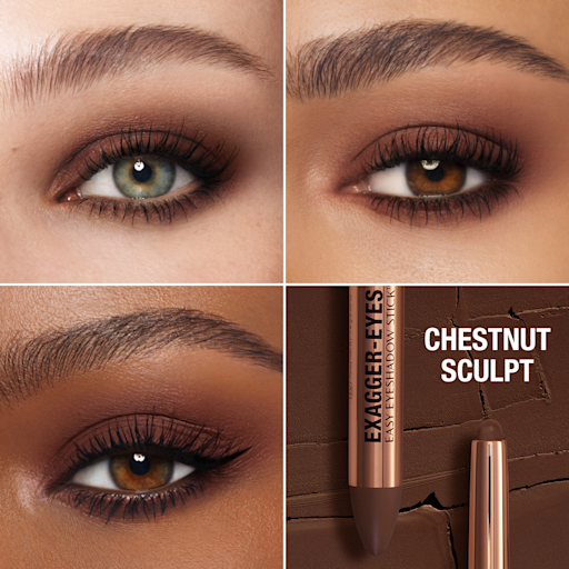 Exagger-Eyes EASY Sombras De Ojos STICK CHESTNUT SCULPT
