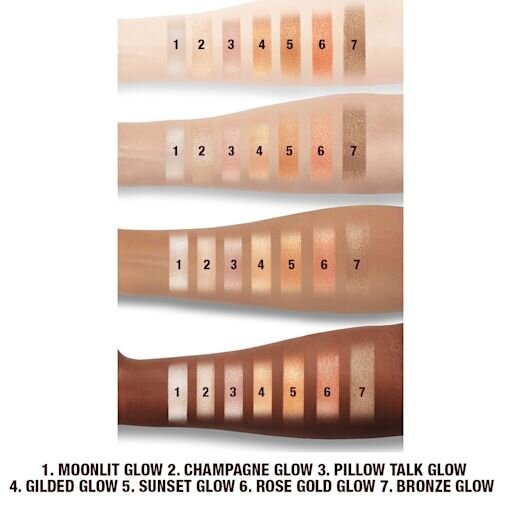 ILUMINADOR HOLLYWOOD GLOW GLIDE FACE ARCHITECT CHAMPAGNE GLOW