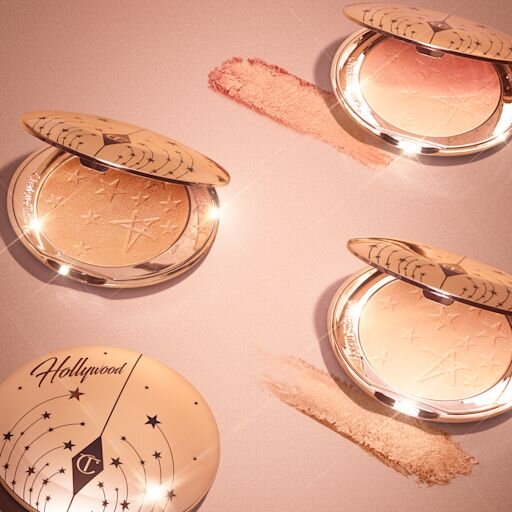 ILUMINADOR HOLLYWOOD GLOW GLIDE FACE ARCHITECT CHAMPAGNE GLOW
