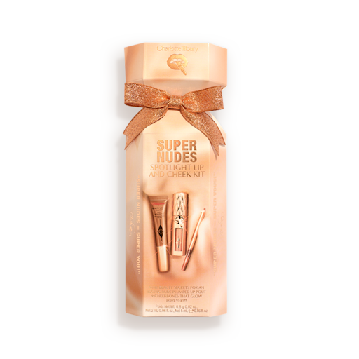KIT DE LABIOS Y MEJILLAS SUPER NUDES SPOTLIGHT LIP & CHEEK CRACKER