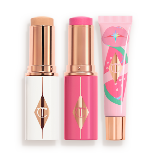 KIT DE MAQUILLAJE «UNREAL SKIN, LIPS & CHEEKS»