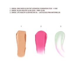 KIT DE MAQUILLAJE «UNREAL SKIN, LIPS & CHEEKS»