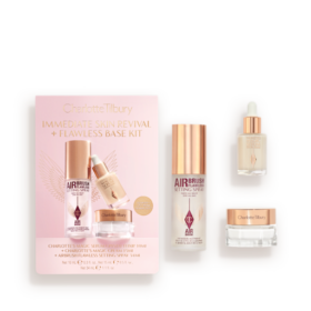 KIT DE REVITALIZACIÓN INMEDIATA DE LA PIEL + BASE IMPECABLE KIT DE HIDRATACIÓN Y PREPARACIÓN DE LA PIEL CON PRODUCTOS ICÓNICOS