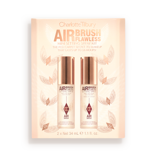 KIT DE SPRAY FIXADOR AIRBRUSH FLAWLESS MINI, TAMAÑO DE VIAJE PARA EL ROSTRO SET FACIAL