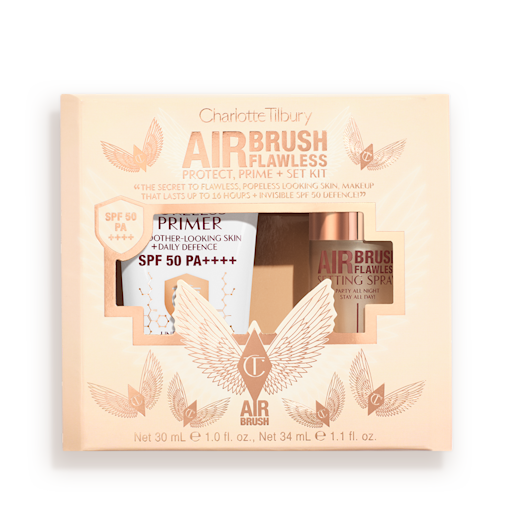 KIT PARA EL ROSTRO AIRBRUSH FLAWLESS PROTECT, PRIME & SET