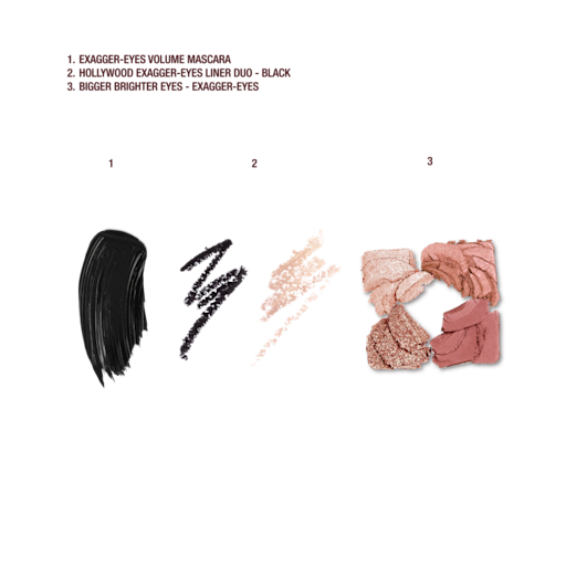 KIT PARA OJOS MÁS GRANDES, MÁS BRILLANTES Y EXAGGER-EYES
