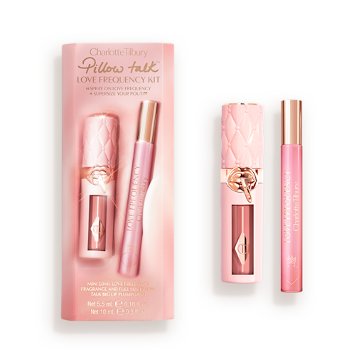 KIT Pillow Talk LOVE FREQUENCY: PERFUME Y KIT PARA LABIOS