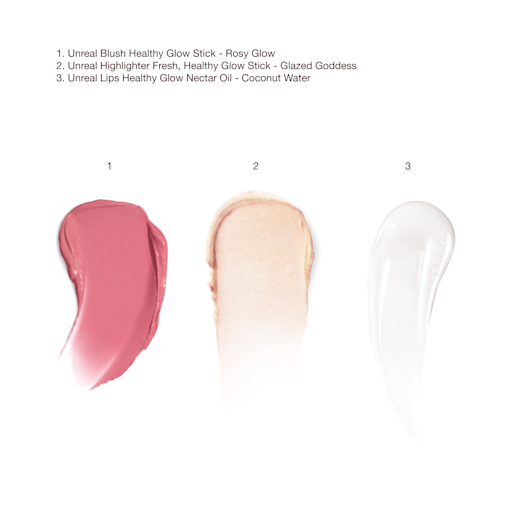 MINI UNREAL, FLAWLESS GLOW SECRETS Set Facial