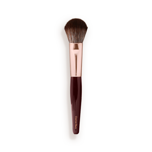 PINCEL PARA POLVOS BRONCEADORES Y RUMAOR EN ORO ROSA Y CARMÍS NOCTURNO