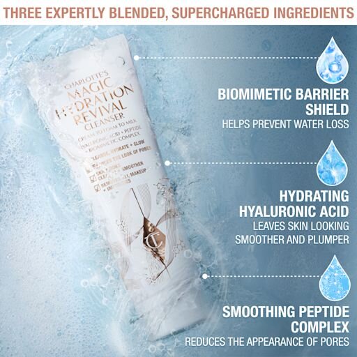 SET DE CUIDADO DE LA PIEL «MAGIC MINI CLEANSE, TONE & GLOW» DE CHARLOTTE
