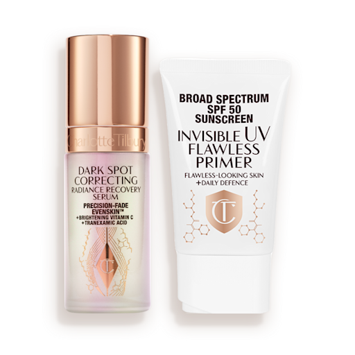 SET DE CUIDADO DE LA PIEL DUO UV INVISIBLE PARA CORREGIR MANCHAS OSCURAS