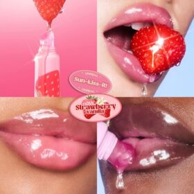 UNREAL LIPS HEALTHY GLOW NECTAR OIL JUICYLICIOUS FRESA Y VAINILLA